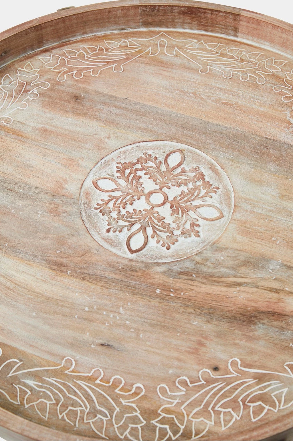 French Connection Mandala Wooden Coffee Table 7 French Connection Mandala Wooden Coffee Table