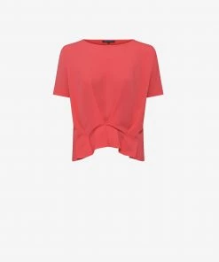 French Connection Tops Augusta Pleat Peplum-Hem Top