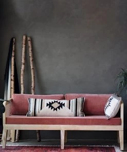 French Connection Rattan Cane Day Bed