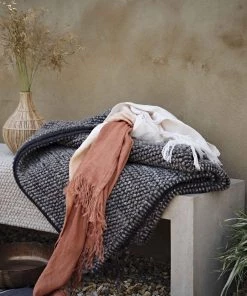 French Connection New In Extra Large Bouclé Rug