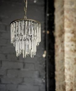 French Connection New In Crystal Hallway Light