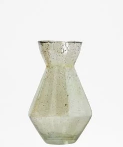 French Connection Small Luxe Green Trumpet Vase New In