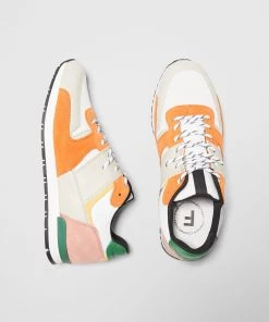 French Connection Multi Panel Runner Trainers View All