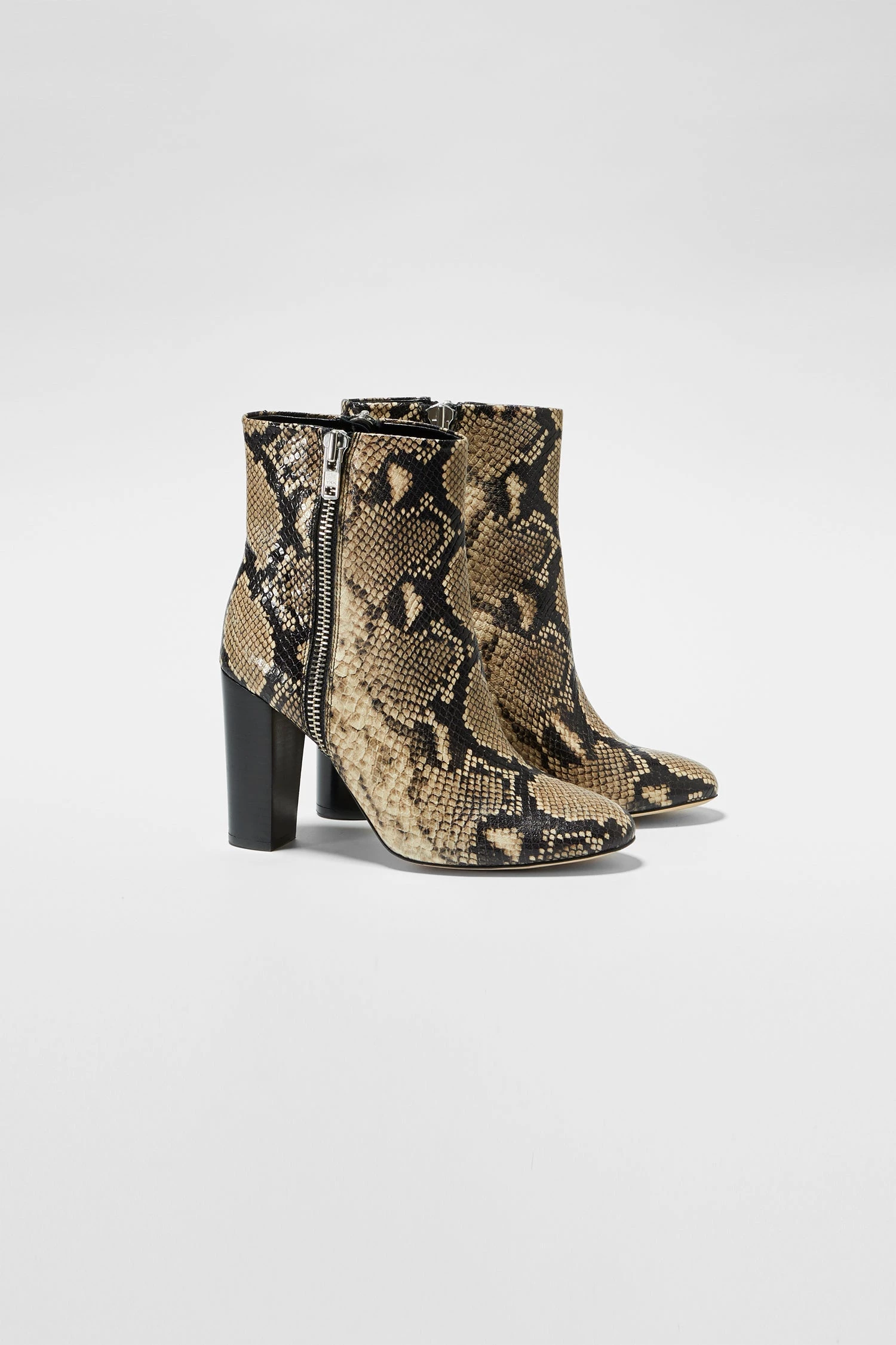 French Connection View All Snake Print Zip Ankle Boots 4 French Connection View All Snake Print Zip Ankle Boots