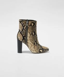 French Connection View All Snake Print Zip Ankle Boots 9 French Connection View All Snake Print Zip Ankle Boots