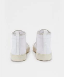 French Connection Nylon Suede High Top Trainers View All