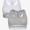 French Connection View All Logo 2 Pack Crop Tops