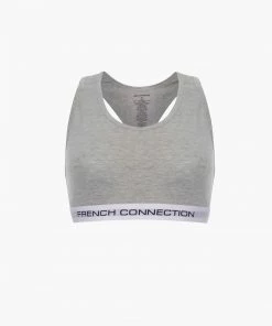 French Connection Sale Logo 2 Pack Crop Tops