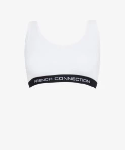 French Connection Logo 2 Pack Crop Tops