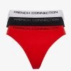 French Connection Seamless 3 Pack Logo Thong