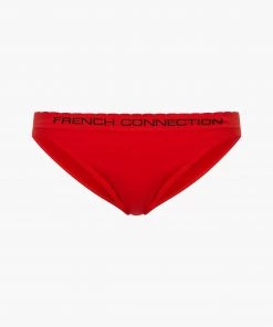 French Connection Seamless Scalloped 3 Pack Fc Logo Briefs Sale