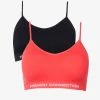 French Connection 2 Pack Seamless Padded Crop Top
