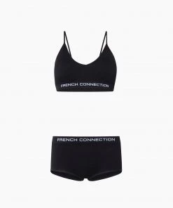 French Connection Seamless Bra And Boy Briefs Set
