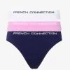 French Connection Sale 3 Pack Seamless Scallop Thong
