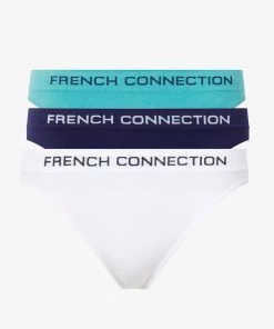 French Connection Sale 3 Pack Seamless Classic Briefs