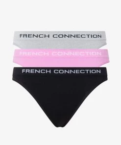 French Connection 3 Pack Seamless Classic Briefs