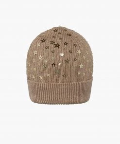 French Connection Macey Star Embroidered Hat
