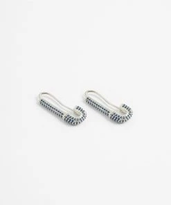 French Connection Diamante Pin Earrings