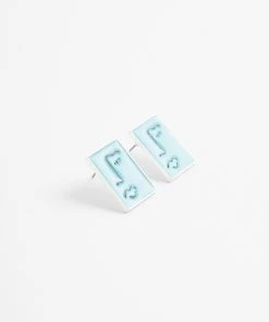 French Connection View All Abstract Enamel Face Earrings