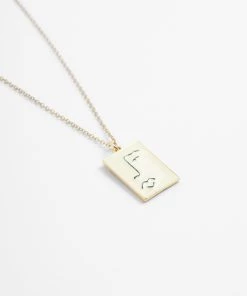 French Connection Abstract Enamel Face Necklace View All