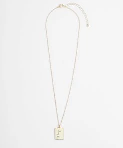 French Connection Abstract Enamel Face Necklace View All