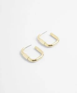 French Connection View All Rectangle Hoop Earrings
