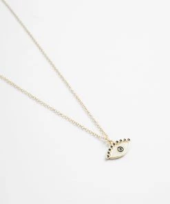 French Connection All Seeing Eye Necklace