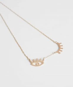French Connection Wink Necklace New In