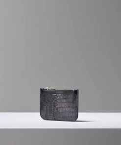 French Connection Gina Recyled Leather Zip Purse