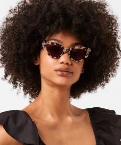 French Connection Slim Tortoiseshell Cat Eye Sunglasses View All