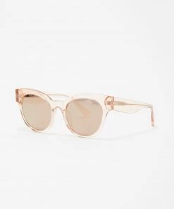 French Connection Chunky Mirror Cat Eye Sunglasses