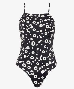 French Connection Doe Print Recycled Swimsuit Swimwear