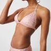 French Connection Bonita Ditsy Recycled Bikini Top Swimwear