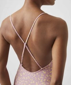 French Connection Swimwear Bonita Ditsy Recycled Swimsuit