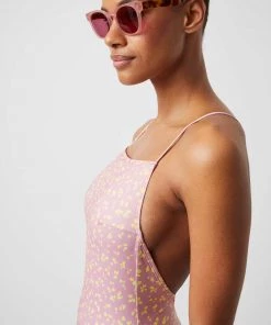French Connection Swimwear Bonita Ditsy Recycled Swimsuit