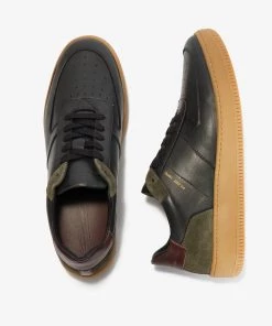 French Connection Aaron Leather Lace Up Trainers