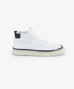 French Connection Lars Logo High Top Trainers