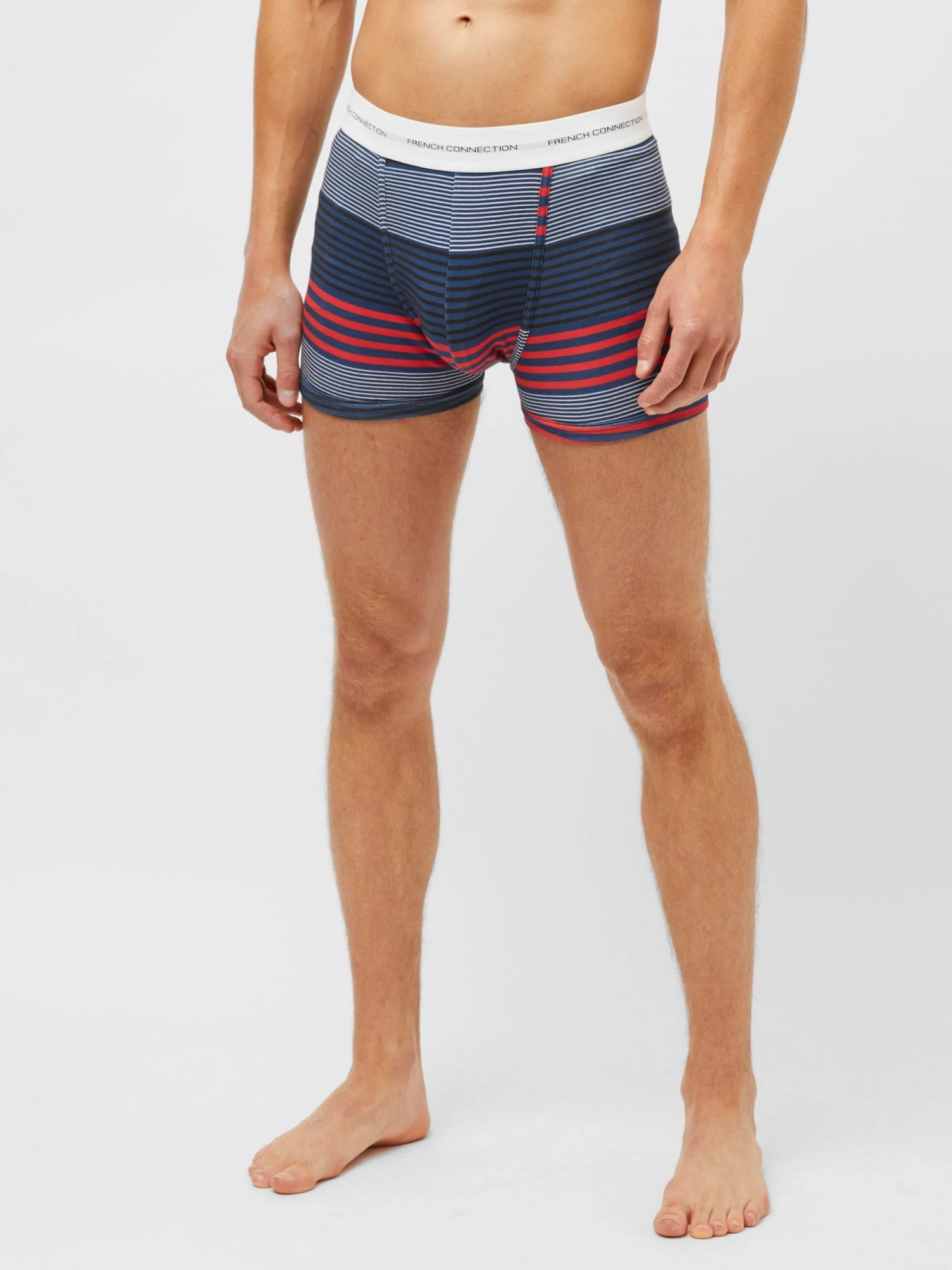 French Connection Stripe Boxers 2 Pack 4 French Connection Stripe Boxers 2 Pack