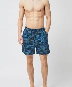 French Connection Maree Print Recycled Swim Shorts Swimwear