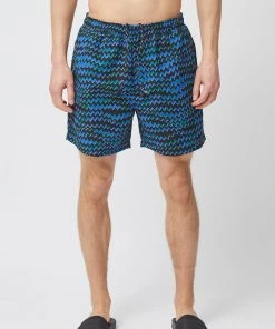 French Connection Maree Print Recycled Swim Shorts Swimwear