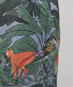 French Connection Bananier Print Recycled Swim Shorts