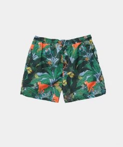 French Connection Bananier Print Recycled Swim Shorts