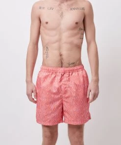 French Connection Seine Print Recycled Swim Shorts