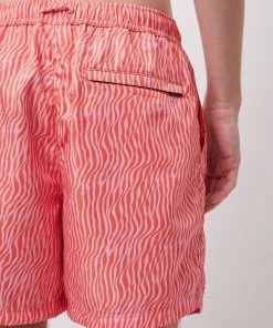 French Connection Seine Print Recycled Swim Shorts