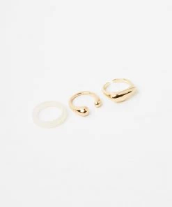 French Connection 3 Pack Rings